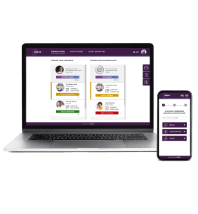 Plataforma web com acesso via desktop